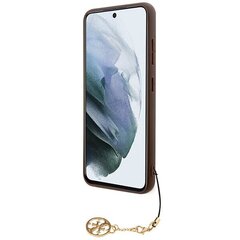 Guess GUHCSA35GF4GBR A35 A356 brązowy|brown hardcase 4G Charms Collection цена и информация | Чехлы для телефонов | 220.lv