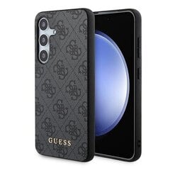 Guess GUOHCSA55G4GFGR A55 A556 czarny|black hardcase 4G Metal Gold Logo цена и информация | Чехлы для телефонов | 220.lv