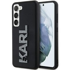 Karl Lagerfeld 3D Rubber Glitter Logo Hardcase cena un informācija | Telefonu vāciņi, maciņi | 220.lv