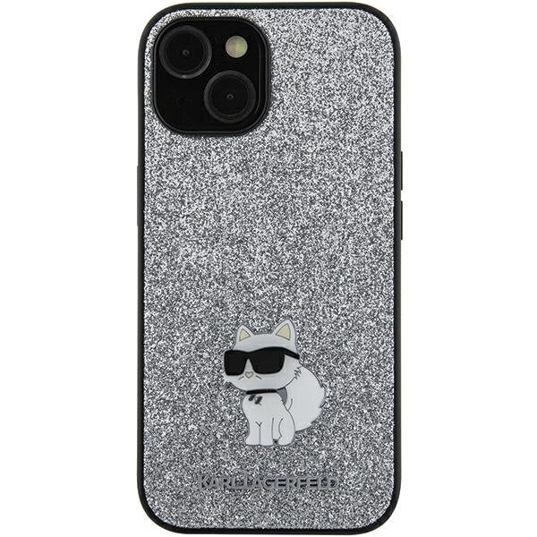 Karl Lagerfeld Fixed Glitter Choupette Logo Metal Pin цена и информация | Telefonu vāciņi, maciņi | 220.lv