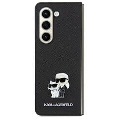 Karl Lagerfeld Saffiano Karl & Choupette Pin Hardcase цена и информация | Чехлы для телефонов | 220.lv