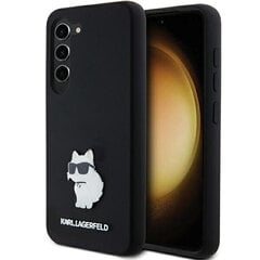 Karl Lagerfeld Silicone Choupette Metal Pin Hardcase cena un informācija | Telefonu vāciņi, maciņi | 220.lv