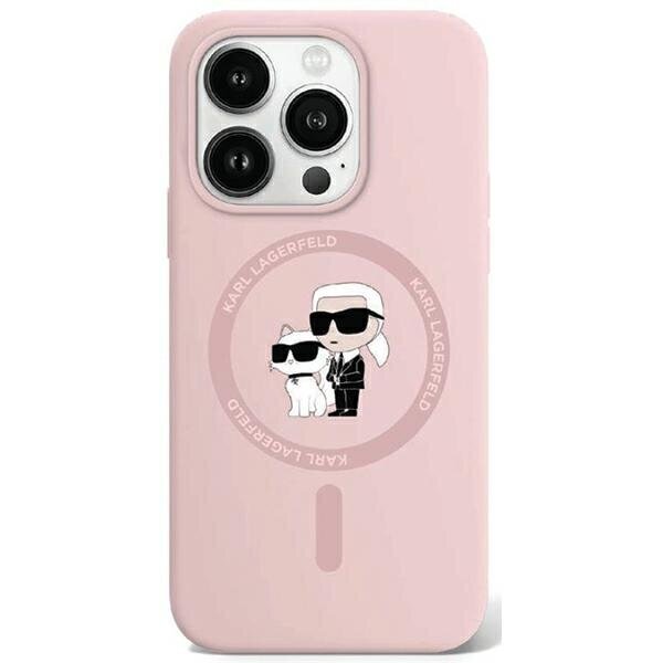 Karl Lagerfeld Silicone Karl & Choupette Mag Hardcase cena un informācija | Telefonu vāciņi, maciņi | 220.lv