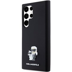 Karl Lagerfeld Silicone Karl & Choupette Metal Pin Hardcase cena un informācija | Telefonu vāciņi, maciņi | 220.lv