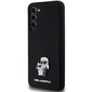 Karl Lagerfeld Silicone Karl & Choupette Metal Pin Hardcase cena un informācija | Telefonu vāciņi, maciņi | 220.lv