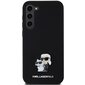 Karl Lagerfeld Silicone Karl & Choupette Metal Pin Hardcase cena un informācija | Telefonu vāciņi, maciņi | 220.lv