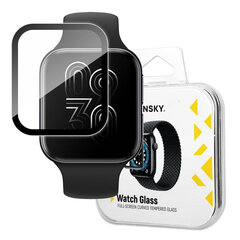 Гибридное стекло Wozinsky Watch Glass для Xiaomi Mi Band 5 чёрное цена и информация | Аксессуары для смарт-часов и браслетов | 220.lv