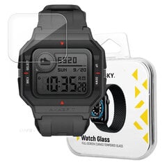 Wozinsky Watch Glass Гибридное стекло для Xiaomi Amazfit Neo Black цена и информация | Аксессуары для смарт-часов и браслетов | 220.lv