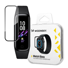 Wozinsky Watch Glass Гибридное стекло для Apple Watch 3 42 мм / Watch 2 42 мм / Watch 1 42 мм, черное цена и информация | Аксессуары для смарт-часов и браслетов | 220.lv