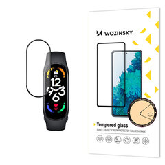 Wozinsky Full Glue Xiaomi Mi Band 7 чёрное закаленное стекло цена и информация | Аксессуары для смарт-часов и браслетов | 220.lv