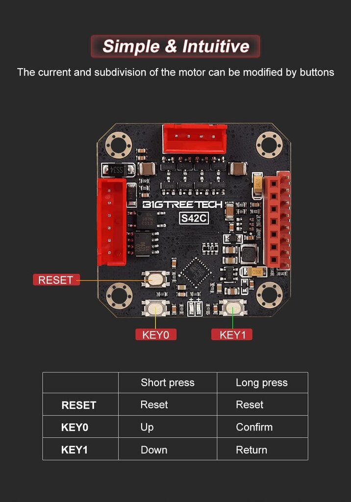 Bigtreetech S42C V1.1 cena un informācija | Piederumi printerim | 220.lv