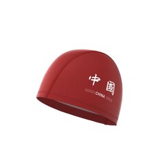 Peldcepure Feiyuweilai F0100, sarkana cena un informācija | Peldcepures | 220.lv