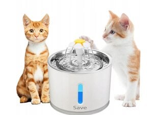 Save ūdens strūklaka kaķiem cena un informācija | Bļodas, kastes pārtikas | 220.lv