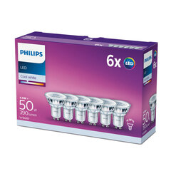 LED spuldze Philips 50 W 4,6 W cena un informācija | Spuldzes | 220.lv