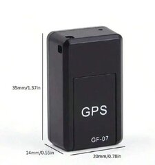 GPS трекер GF-07- mini цена и информация | Другие аксессуары для велосипеда | 220.lv