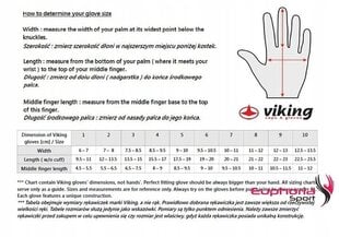 Slēpošanas cimdi Viking Solano, S, melni cena un informācija | Vīriešu cepures, šalles, cimdi | 220.lv
