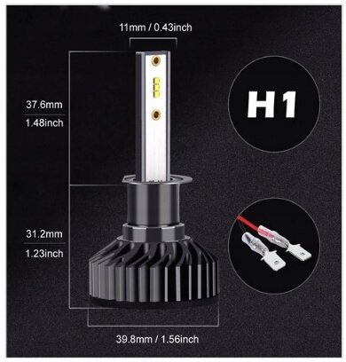 Mini Led Spuldzes H1 Cps1860 20000Lm Var 100W Speciga цена и информация | Auto spuldzes | 220.lv