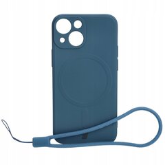 Korpuss Bizon Case Silicone MagSafe Sq iPhone 13 Mini,tumši zils cena un informācija | Telefonu vāciņi, maciņi | 220.lv