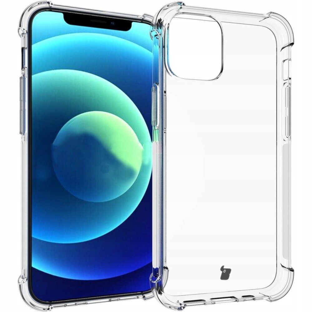 Korpuss Bizon Case Clear Pack iPhone 12 Mini, caurspīdīgs cena un informācija | Telefonu vāciņi, maciņi | 220.lv