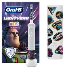 Oral-B D100 Kids Lightyear cena un informācija | Elektriskās zobu birstes | 220.lv