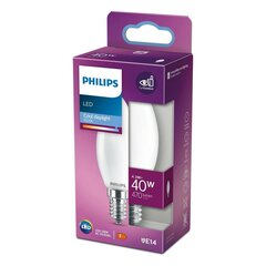 Светодиодная лампочка Philips E14 470 lm 4,3 W (3,5 x 9,7 cm) (6500 K) цена и информация | Лампочки | 220.lv