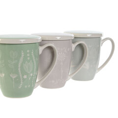 Кружка Mug DKD Home Decor, Дед Мороз цена и информация | Стаканы, фужеры, кувшины | 220.lv