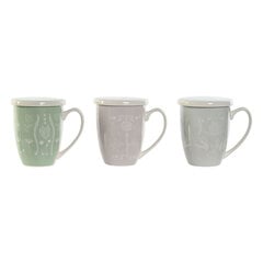 Кружка Mug DKD Home Decor, Дед Мороз цена и информация | Стаканы, фужеры, кувшины | 220.lv