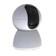 Riff RF-0306 2.4GHz Wi-Fi 4MP Камера видеонаблюдения в помещение с автоматическим отслеживанием White цена и информация | Камеры видеонаблюдения | 220.lv