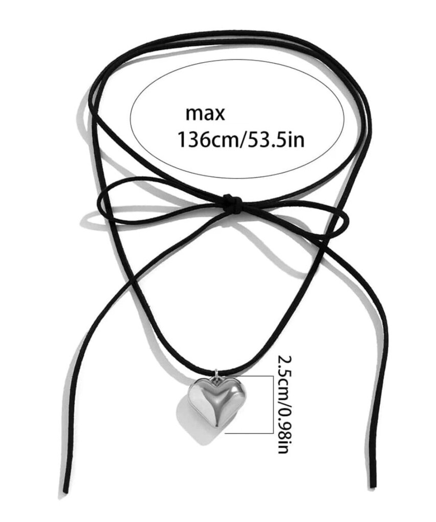 Metāla kaklarota sievietēm A74 cena un informācija | Kaklarotas | 220.lv