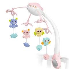 Gultas karuselis ar projektoru RK813 cena un informācija | Rotaļlietas zīdaiņiem | 220.lv