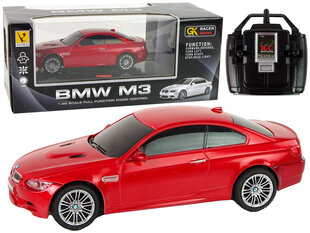 Radio vadāmā automašīna Guako BMW M3, sarkana цена и информация | Игрушки для мальчиков | 220.lv