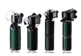 Akvārija filtrs SP-2500L 18W 1400l/h 400L cena un informācija | Akvāriji un aprīkojums | 220.lv
