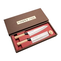 Комплект японских ножей, 2 шт. цена и информация | Ножи и аксессуары для них | 220.lv