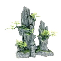 Аквариумный декор Высокая скала 2 18,5x9,3x20см цена и информация | Аквариумные растения и декорации | 220.lv