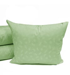 Перьевая подушка Comfort Pluss, green, 70x70 см цена и информация | Подушки | 220.lv