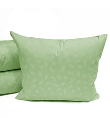 Перьевая подушка Comfort Pluss, green, 60x60 cm цена и информация | Подушки | 220.lv