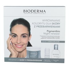 Komplekts Bioderma Pigmentbio Brightening sievietēm: nakts krēms, 50 ml + micelārais ūdens, 250 ml + C vitamīna serums, 5 ml cena un informācija | Serumi sejai, eļļas | 220.lv