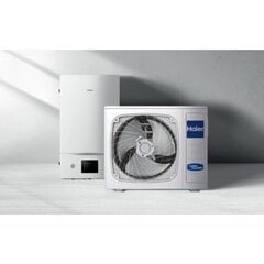 Тепловой насос Haier SUPER AQUA Split 10 кВт воздух-вода AW102SNCHA / HU102WAMNA цена и информация | Отопительные котлы и аккумуляторные баки | 220.lv