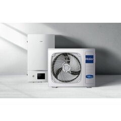 Тепловой насос воздух-вода Haier SUPER AQUA Split 4кВт 4KWAW042SSCHA / HU062WAMNA цена и информация | Отопительные котлы и аккумуляторные баки | 220.lv