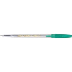 Ручка шариковая PIONEER зеленая 0,5мм цена и информация | Письменные принадлежности | 220.lv