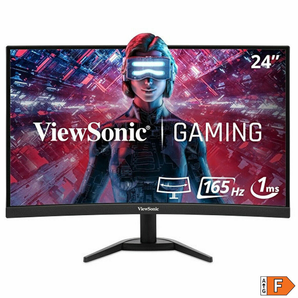 Monitors ViewSonic VX2418C 24&quot; cena un informācija | Monitori | 220.lv