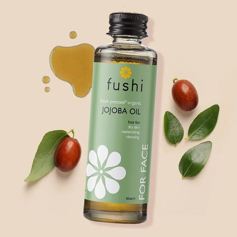 Simondsijas eļļa Jojoba Golden Fushi, 50ml cena un informācija | Ķermeņa krēmi, losjoni | 220.lv