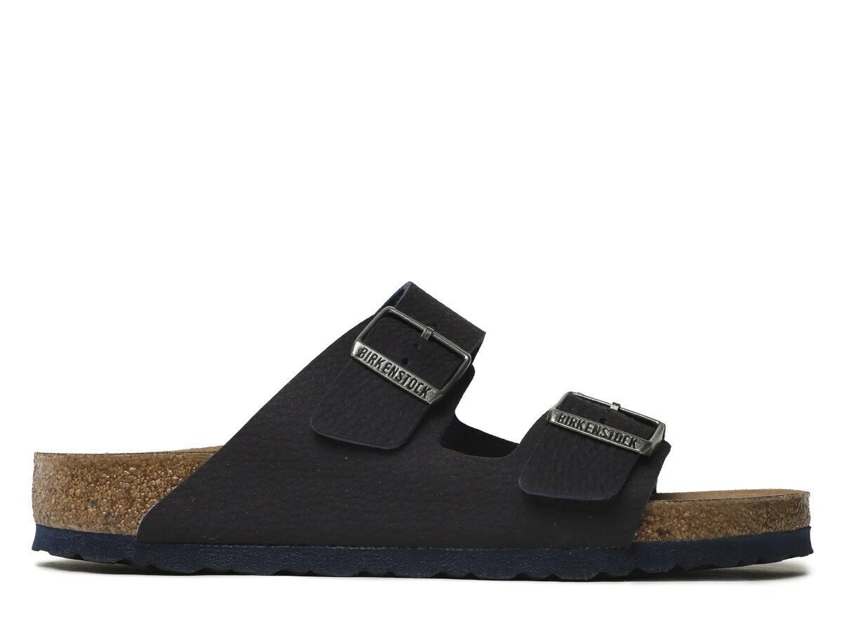 Iešļūcenes vīriešiem Birkenstock Arizona 1023116, zilas cena un informācija | Vīriešu iešļūcenes, čības, sandales | 220.lv