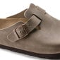 Iešļūcenes vīriešiem Birkenstock Boston Leoi 0960811, brūnas цена и информация | Vīriešu iešļūcenes, čības, sandales | 220.lv