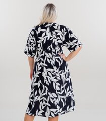 Hailys женское платье LIU KL*7549, черный/белый цена и информация | Платья | 220.lv