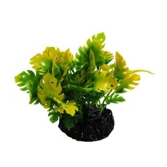 Plastmasas augs Q-149G 4", 10cm cena un informācija | Akvārija augi, dekori | 220.lv