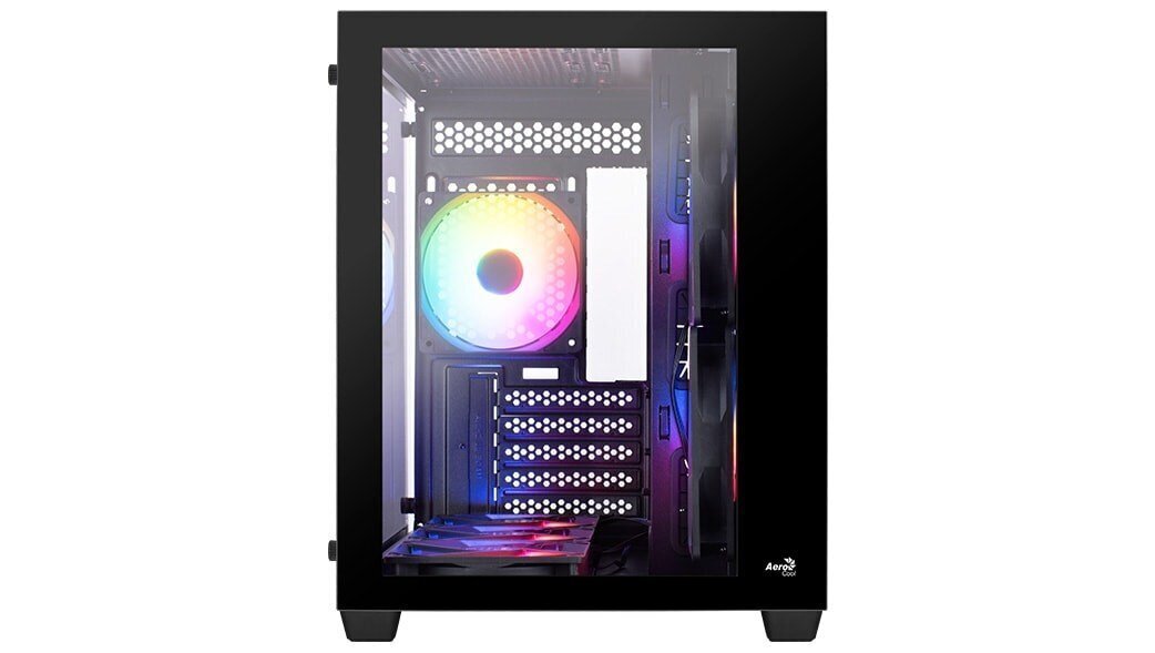 Aerocool Dryft Mini-BK-v1 cena un informācija | Datoru korpusi | 220.lv