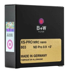 B+W XS-PRO 803 ND 0,9 77mm cena un informācija | Filtri | 220.lv