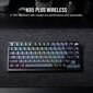 Corsair Gaming K65 Plus 75% RGB MX Red (CH-91D401L-NA) cena un informācija | Klaviatūras | 220.lv