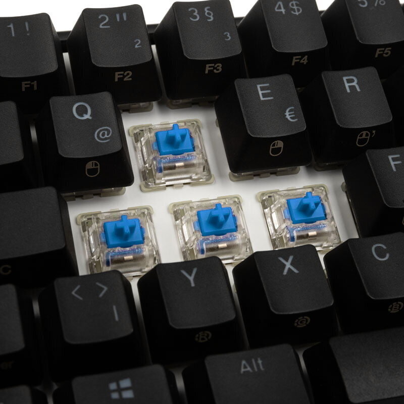 Ducky Mecha Mini MX-Blue RGB-LED (DKME2061ST-CDEPDAAT1) цена и информация | Klaviatūras | 220.lv